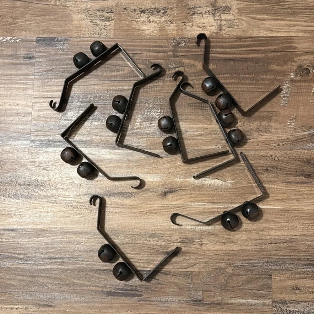 Christmas Stocking mantle hooks set of 8